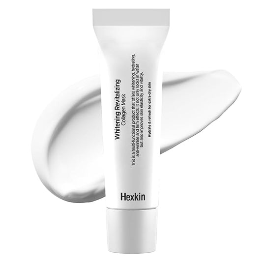 Collagen Overnight Wrapping Peel Off Facial Mask, Low Molecular Weight Hydrolyzed Collagen For Glowing Skin Korean Skin Care 2.29oz.