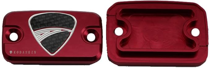 PRO-KODASKIN Motorcycle Brake and Clutch Caps for Ducati Hypermotard 796 Monster 695 696 796 S2R 800 Red