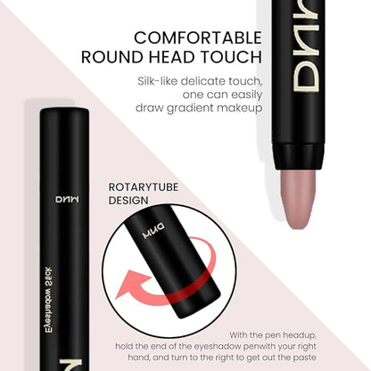 Kaely 2Pcs Cream Eye Shadow Sticks for Older Women, Stone Matte & Putty Matte Natural Eyeshadow Pencil Pens Waterproof, sombras en crema para ojos, 22+23