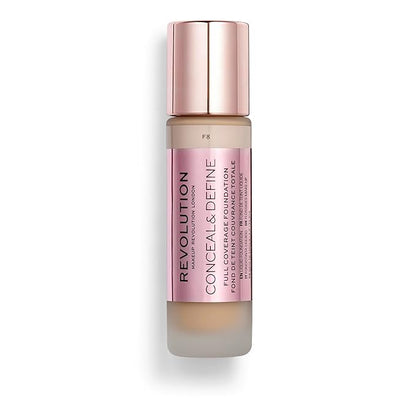 Revolution Beauty, Conceal & Define Foundation, Full Coverage, 0.8 Fl.Oz. 8 L