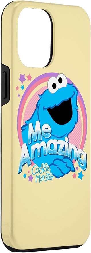 iPhone 12 Pro Max Sesame Street Cookie Monster Me Amazing Case
