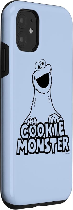 iPhone 11 Sesame Street Vintage Cookie Monster Case