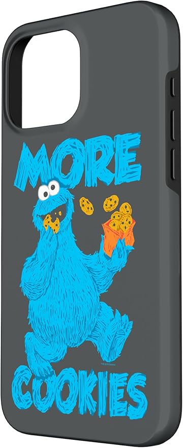 iPhone 16 Pro Max Sesame Street Cookie Monster More Cookies Case
