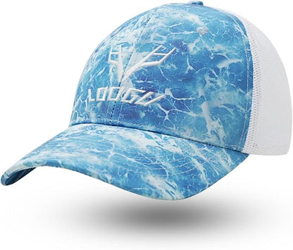 LOOGU Fishing Hat Mesh Back for Men Women Adjustable Baseball Trucker Cap Snapback Hats