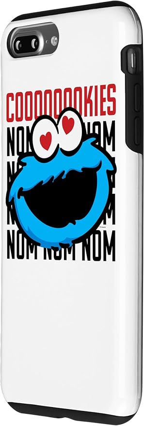 iPhone 7 Plus/8 Plus Sesame Street Cookie Monster Coooooookies Case