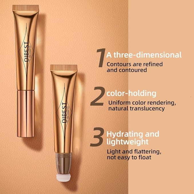 MEICOLY Contour Beauty Wand,Liquid Blush Stick Bronzer Cream