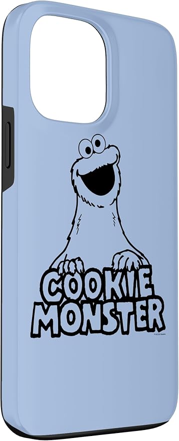iPhone 13 Pro Max Sesame Street Vintage Cookie Monster Case