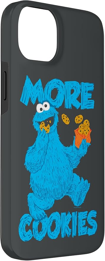 iPhone 14 Plus Sesame Street Cookie Monster More Cookies Case