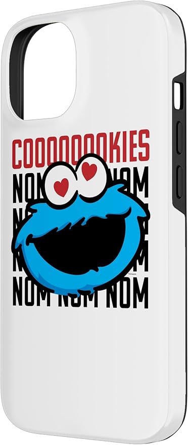 iPhone 14 Sesame Street Cookie Monster Coooooookies Case