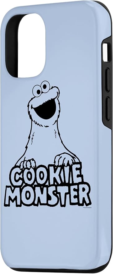 iPhone 12/12 Pro Sesame Street Vintage Cookie Monster Case