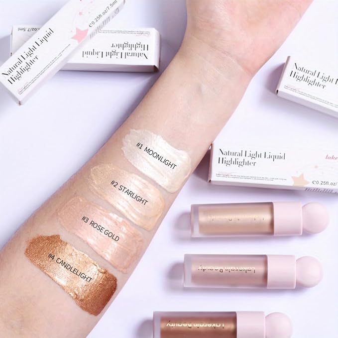 Liquid Highlighter, Contour Stick Makeup Highlighter for Face,