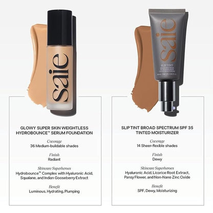 Saie Glowy Super Skin Tint Liquid Foundation - 20 (1.) 01 oz