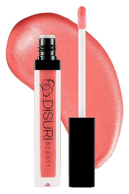 Pack of 3 Shimmer Lip Gloss for Girls & Women - Lip Glosses 2.1 FL Oz Total (0.7 FL Oz Each) - High Shine Lip Gloss - Cruelty Free - (Ice Queen, Rosé All Day, Champagne Kiss)
