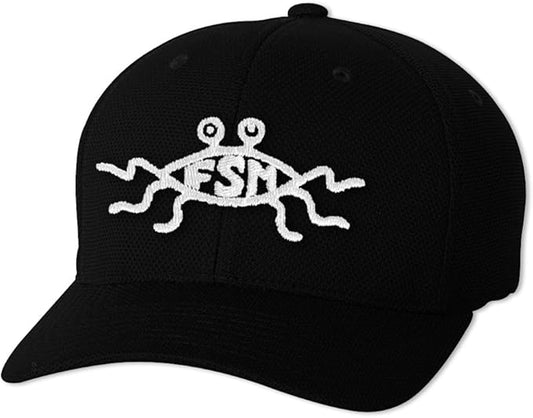 FSM Flying Spaghetti Monster Embroidered Flexfit Adult Cool & Dry Sport Cap Hat