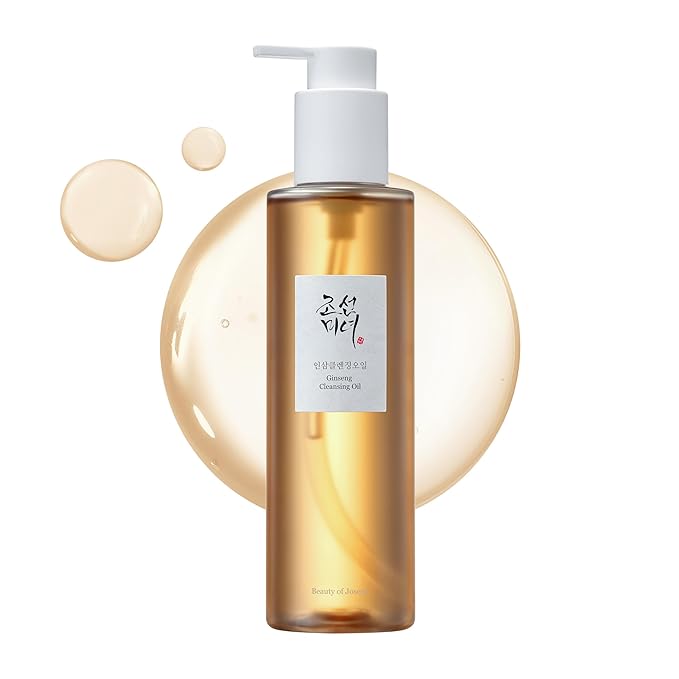 Beauty of Joseon Dynasty Cream Hydrating Face Moisturizer for Dry with Ginseng Cleansing Oil Waterproof Makeup Remover for Sensitive