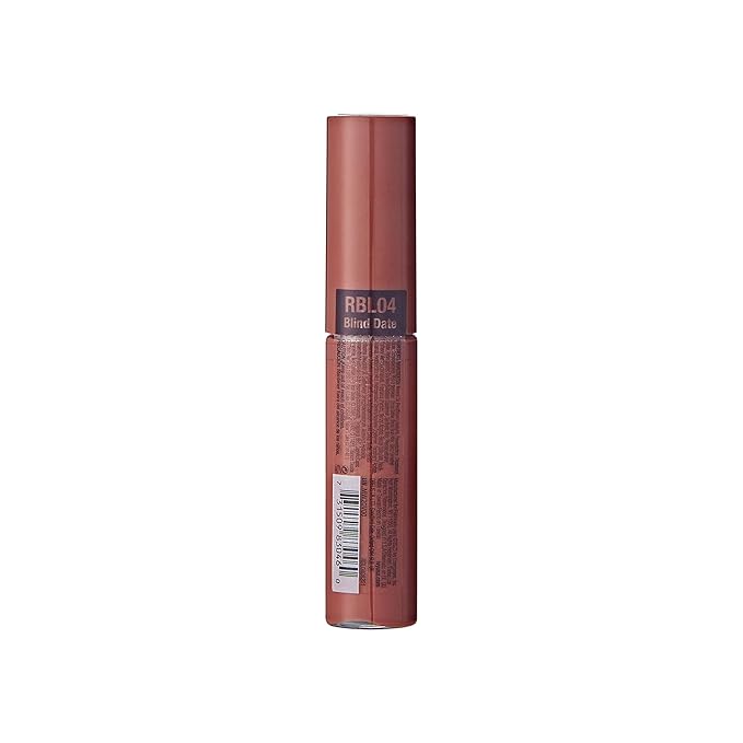 Ruby Kisses Lip Gloss Butter Bomb Gloss Non-Sticky Lip Gloss Vitamin E Natural Nude Lip Makeup - 7.8mL (0.26 US fl.oz) (Blind Date)