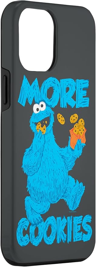iPhone 12 Pro Max Sesame Street Cookie Monster More Cookies Case