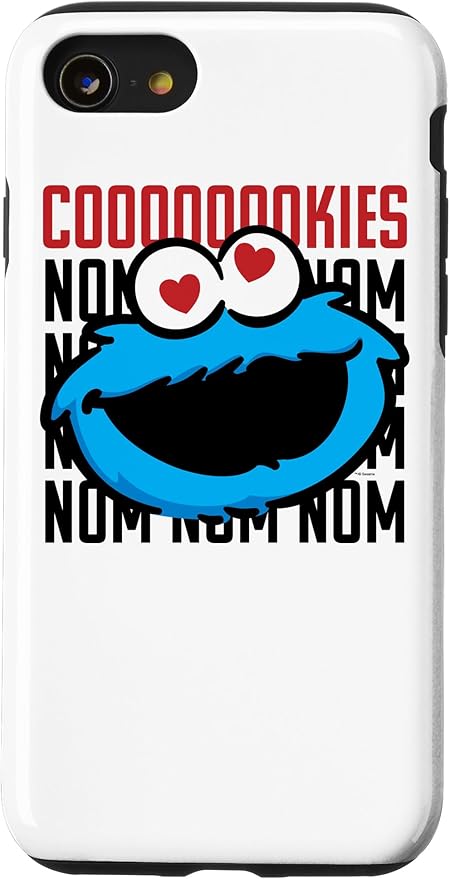 iPhone SE (2020) / 7 / 8 Sesame Street Cookie Monster Coooooookies Case