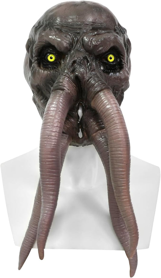 Scary Octopus Mask Octopus Costume Monster Mask Deep Sea Creature Full Head Latex Party Halloween Costume Adult
