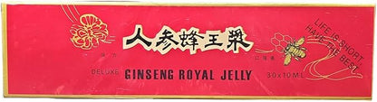 Royal King Deluxe Ginseng Royal Jelly Oral Liquid 60 Vials