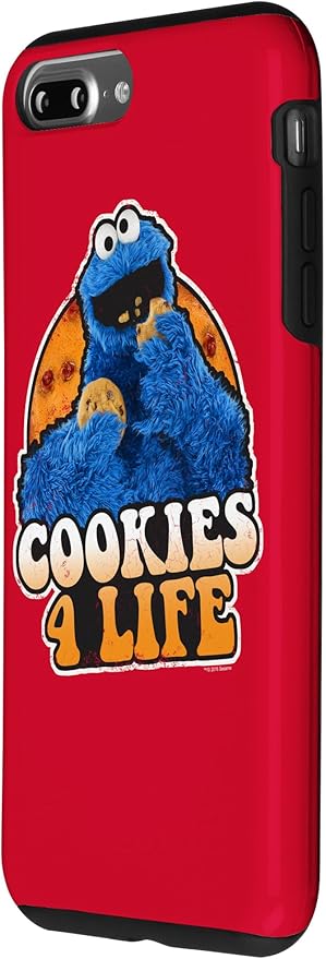 iPhone 7 Plus/8 Plus Sesame Street Cookie Monster Cookies 4 Life Case