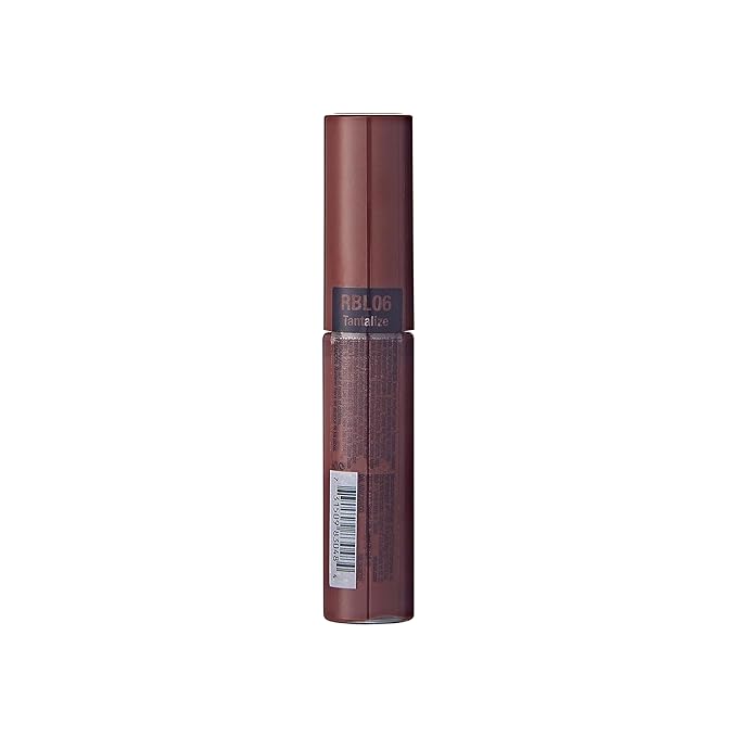 Ruby Kisses Lip Gloss Butter Bomb Gloss Non-Sticky Lip Gloss Vitamin E Natural Nude Lip Makeup - 7.8mL (0.26 US fl.oz) (Tantalize)