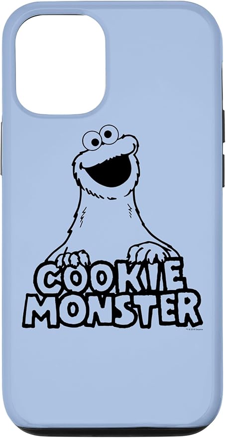 iPhone 12/12 Pro Sesame Street Vintage Cookie Monster Case