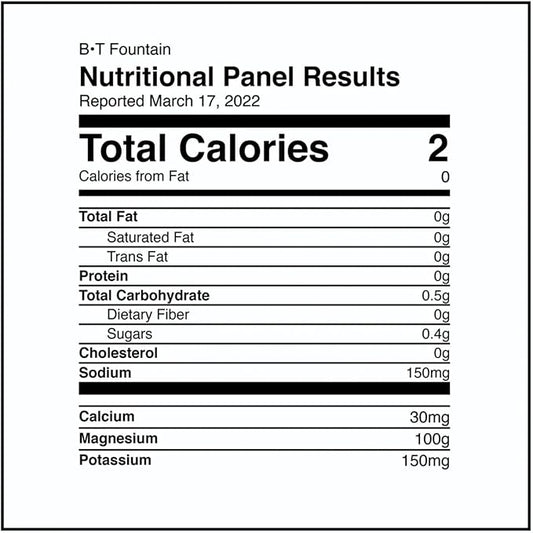 PIQUE BT Fountain Beauty Electrolyte Powder - Hydration Powder Packets with Hyaluronic Acid, Ceramides, Magnesium for Hydrated, Elastic Skin - No Added Sugar - 28 Single Serve Sticks (Pack of 1)