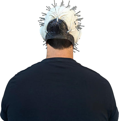 Ghoulish Productions Men's Monster Horror Hellraiser III Pinhead Mask Halloween Costume Accessory
