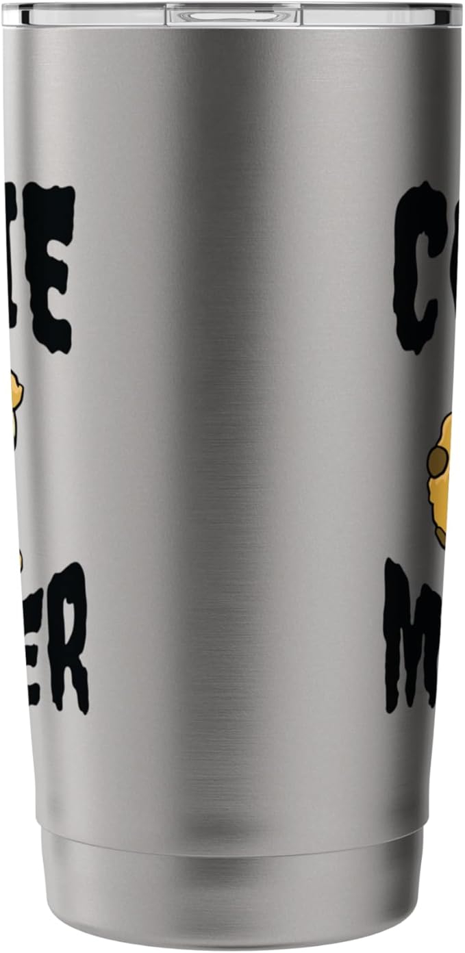 Funny Cookie Monster Creature Humour Stainless Steel Insulated Tumbler