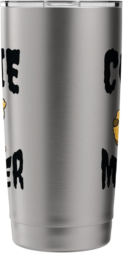 Funny Cookie Monster Creature Humour Stainless Steel Insulated Tumbler