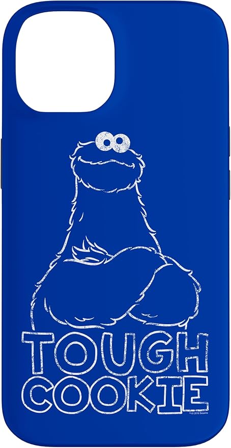 iPhone 14 Sesame Street Cookie Monster Tough Cookie Case