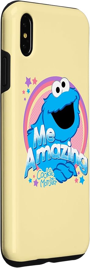 iPhone XS Max Sesame Street Cookie Monster Me Amazing Case