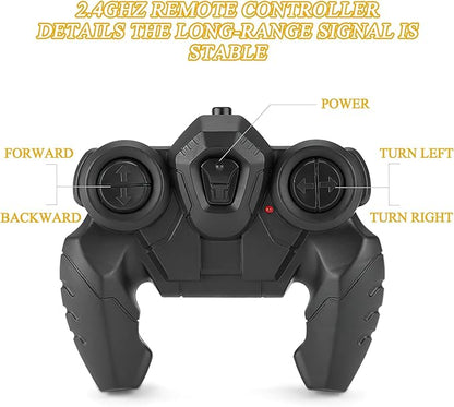 Amphibious Remote Control Car 1: 12 8WD, RC Monster Truck Toys, 2.4G RC Rock Crawler Off Road RC Car Toys for 7 8 9 10 11 12 Year Old Boys/Girls 4+, Gift Birthday Christmas
