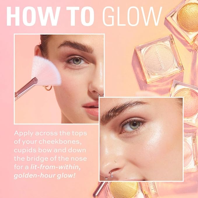 Makeup Revolution Beam Bright Highlighter, All Over Face