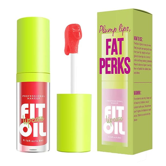 8 Colors Lip Oil Lip Glaze, Hydrating Lip Glow Oil Big Brush Head Shiny Moisturizing Lip Gloss, Long Lasting Non-sticky Fresh Transparent Tinted Plumping Lip Oil (# 05)