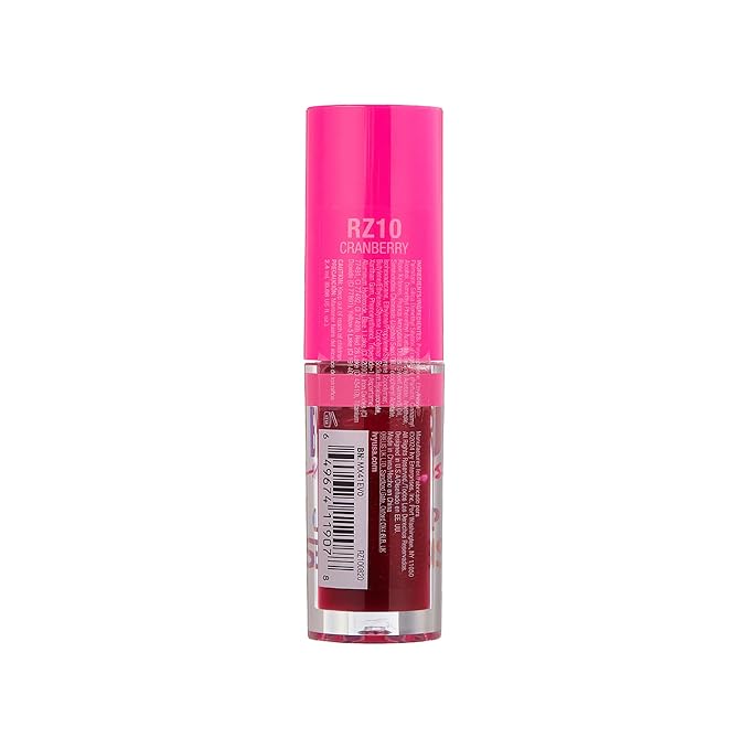 Ruby Kisses Lip Oil Booster, Hydrating Lip Gloss with Nourishing Natural Oil Blend, Jumbo Wand for Easy Application, Non-Sticky Formula