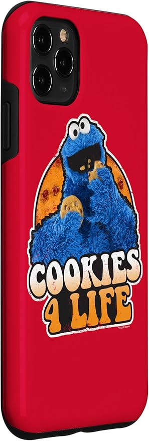 iPhone 11 Pro Max Sesame Street Cookie Monster Cookies 4 Life Case