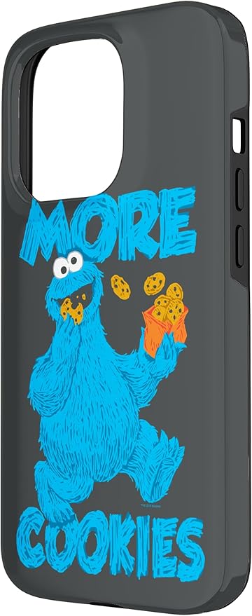 iPhone 15 Pro Sesame Street Cookie Monster More Cookies Case