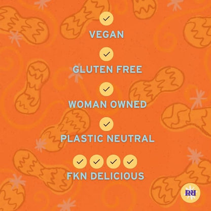 Raw Rev Vegan Protein Bars- Creamy Peanut Butter & Sea Salt, 12 bars, Non-GMO, Plastic-Neutral, Nothing Artificial, Glo Formula, Gluten-Free, Keto-Friendly, Paleo, Kosher, Soy-Free, No Sugar Alcohols, No Stevia.