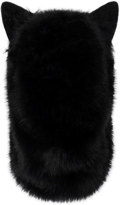 HAOAN Furry Dog Mask Animal Wolf Full Head for Halloween Fancy Dress Party Cosplay Costume Women Men