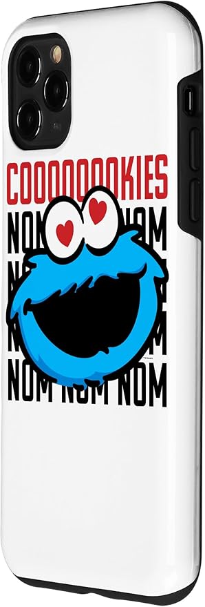 iPhone 11 Pro Max Sesame Street Cookie Monster Coooooookies Case