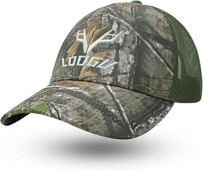 LOOGU Fishing Hat Mesh Back for Men Women Adjustable Baseball Trucker Cap Snapback Hats