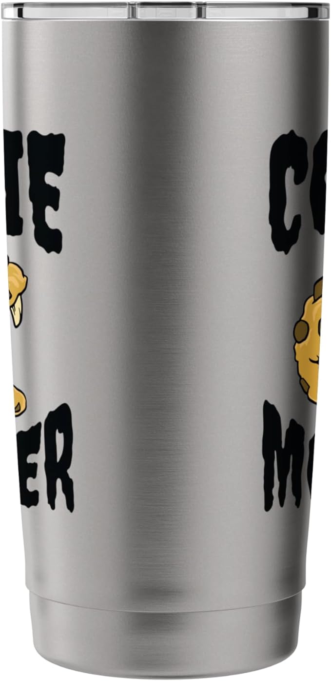 Funny Cookie Monster Creature Humour Stainless Steel Insulated Tumbler