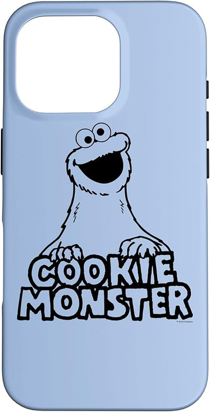 iPhone 16 Pro Sesame Street Vintage Cookie Monster Case