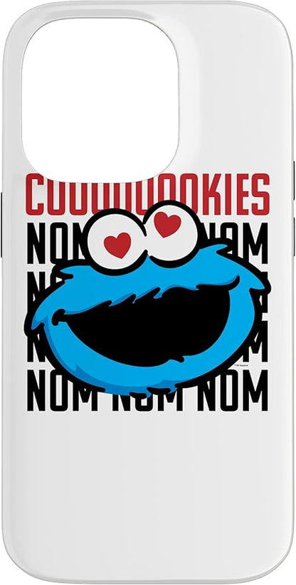 iPhone 14 Pro Sesame Street Cookie Monster Coooooookies Case