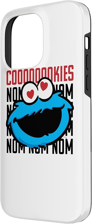 iPhone 14 Pro Max Sesame Street Cookie Monster Coooooookies Case