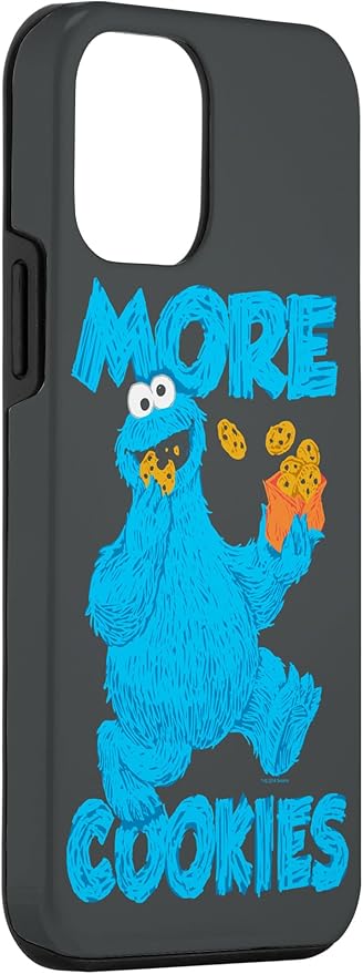 iPhone 12 mini Sesame Street Cookie Monster More Cookies Case