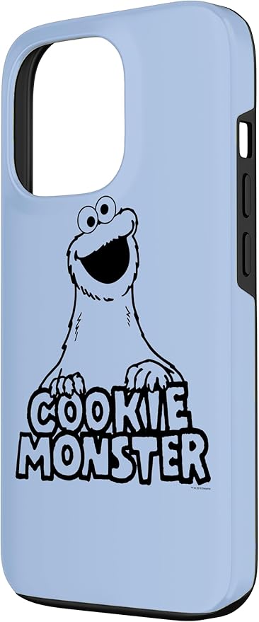 iPhone 13 Pro Sesame Street Vintage Cookie Monster Case