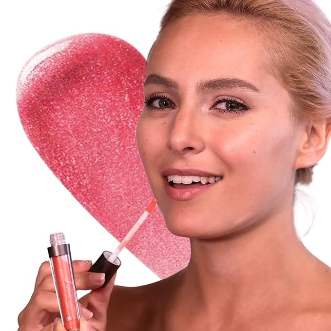 SORME Treatment Cosmetics LipThick Plumping Gloss for Shiny and Fuller Looking Lips | Doll Shade